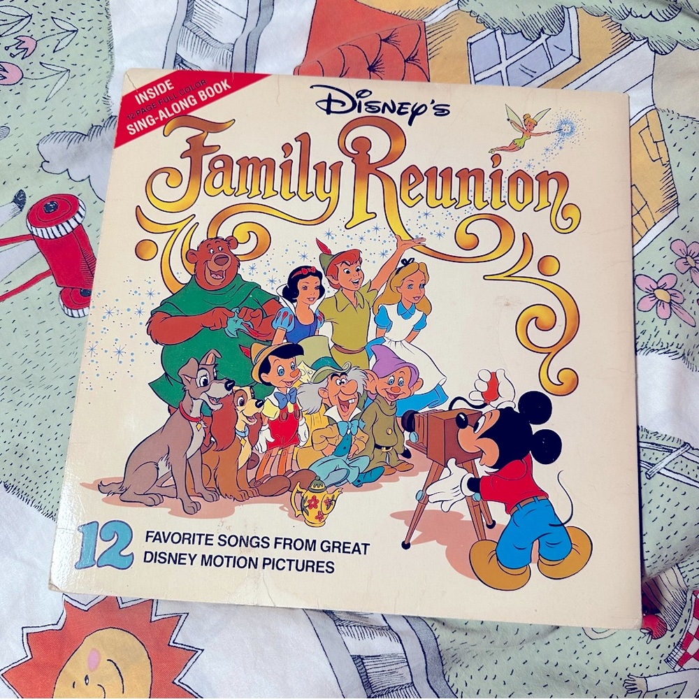 Disney’s Family Reunion Vintage Vinyl Record - bundle to save!